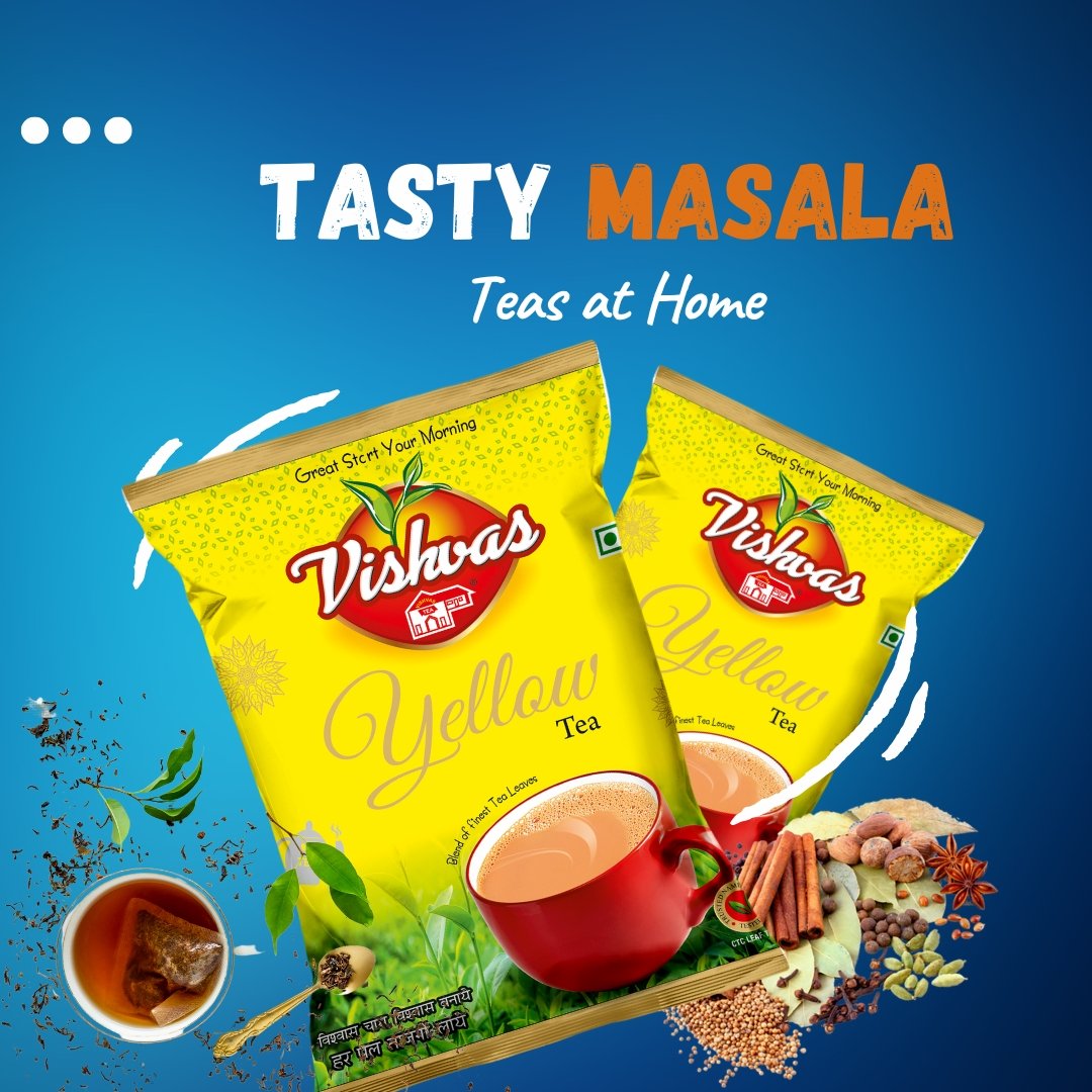 Vishvas Yellow Masala Tea 1kg